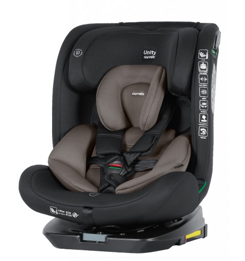Carrello Unity - fotelik samochodowy obrotowy 9-36 kg | Harmony Beige