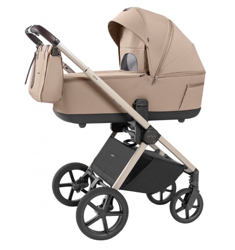 Carrello Ultra - wózek wielofunkcyjny, zestaw 2w1 z opcją 3w1 i 4w1 | CRL-6527 Floral Beige