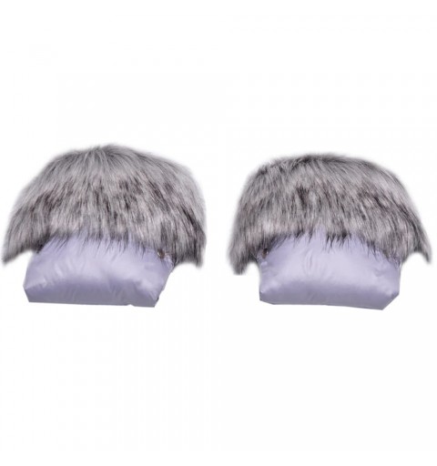 Mufka Rękawice Kokon z Liskiem Matpol do wózka, sanek | Popielaty