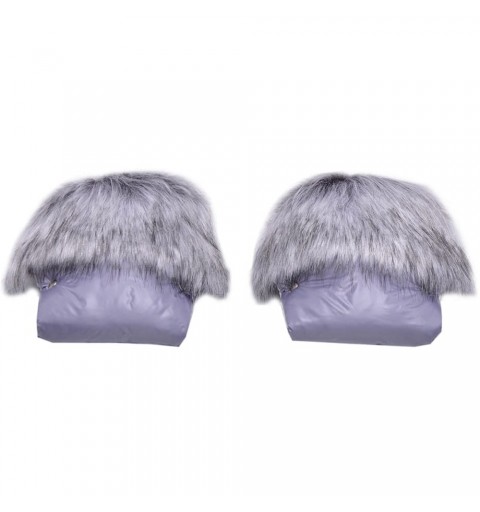 Mufka Rękawice Kokon z Liskiem Matpol do wózka, sanek | Szary