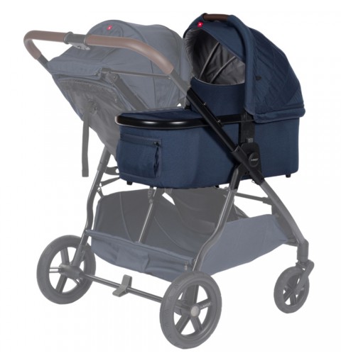 MAST Swiss design Twin X - gondola do wózka | Blueberry