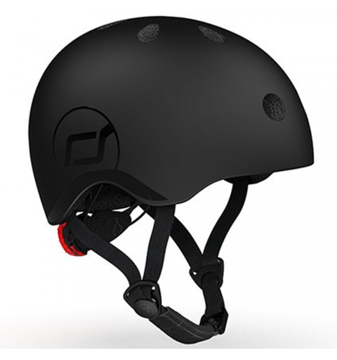 Scoot and Ride Kask - kask dla małych dzieci 3+ S-M | Black
