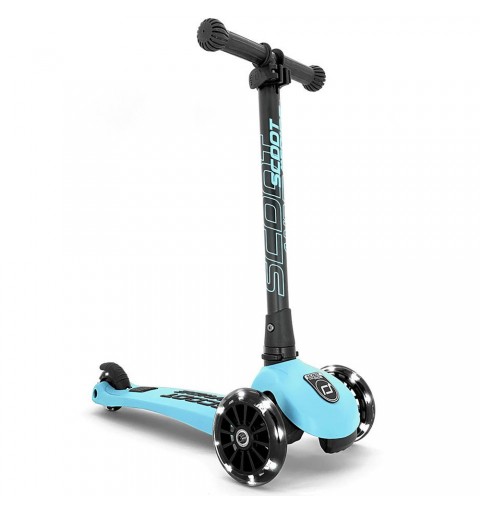 Scoot and Ride Highwaykick 3 Led - Hulajnoga składana ze świecącymi kółkami 3+ | Blueberry