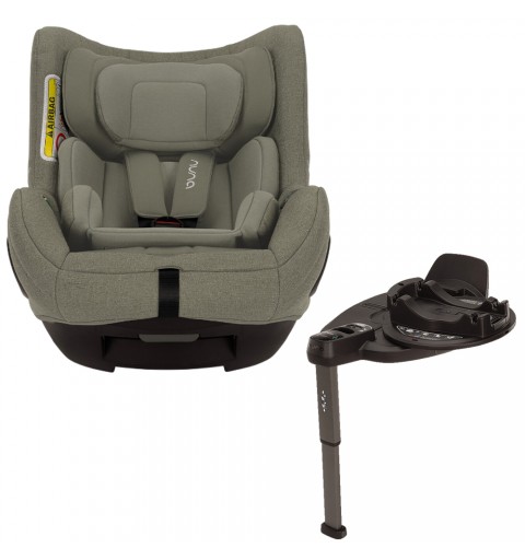 Nuna Todl ™ Next i-size - fotelik samochodowy zestaw z bazą obrotową 76-105 cm | Pine