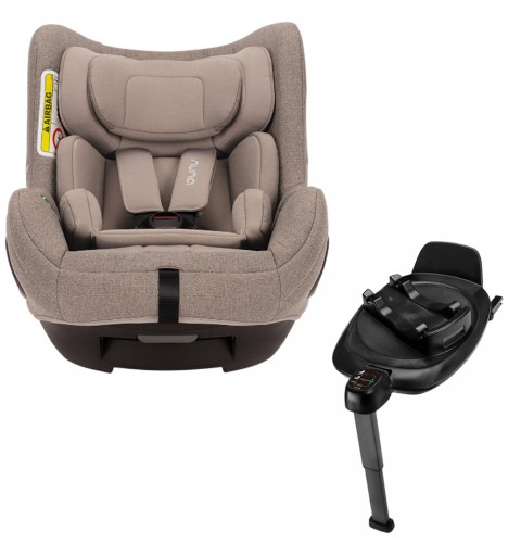 Nuna Todl ™ Next i-size - fotelik samochodowy zestaw z bazą obrotową Base Next 76-105 cm | Cedar