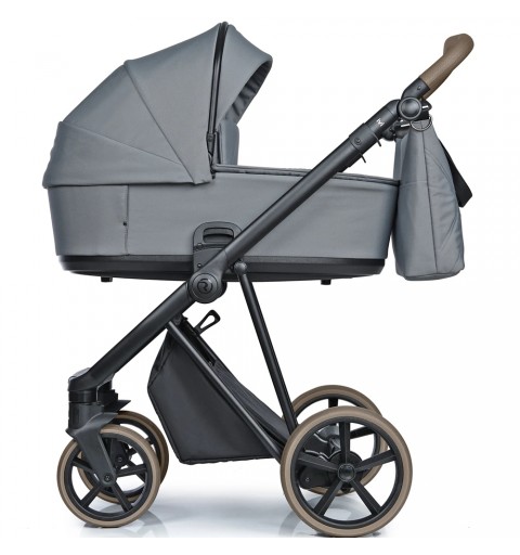 Roan IVI 2.0 Vintage - wózek wielofunkcyjny, zestaw 2w1 z opcją 3w1 i 4w1 | Blue Tea