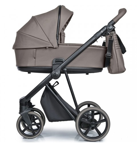 Roan IVI 2.0 Vintage - wózek wielofunkcyjny, zestaw 2w1 z opcją 3w1 i 4w1 | Rum Raisin