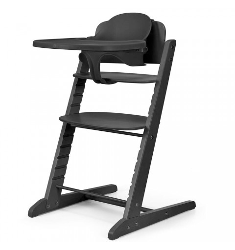 Cybex Iris 3w1- drewniane krzesełko do karmienia, zestaw 3w1 | Stunning Black