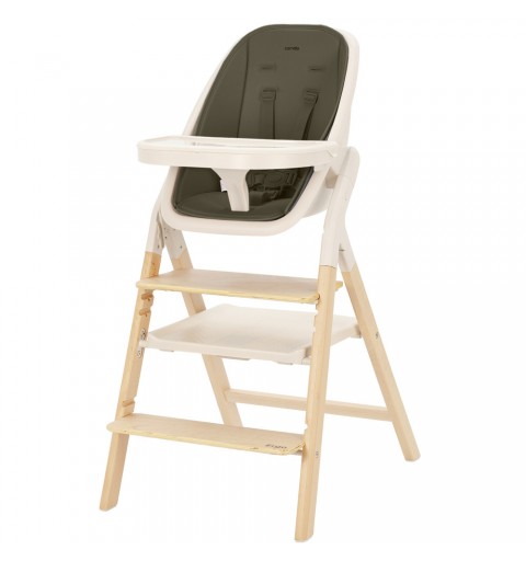 Carrello Ergo - krzesełko do karmienia, wieża edukacyjna | Pine Green