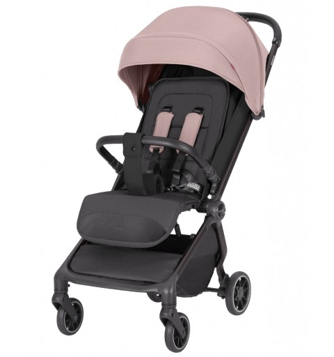 Carrello Atom S - kompaktowy, stylowy wózek spacerowy do 22 kg | Blossom Pink