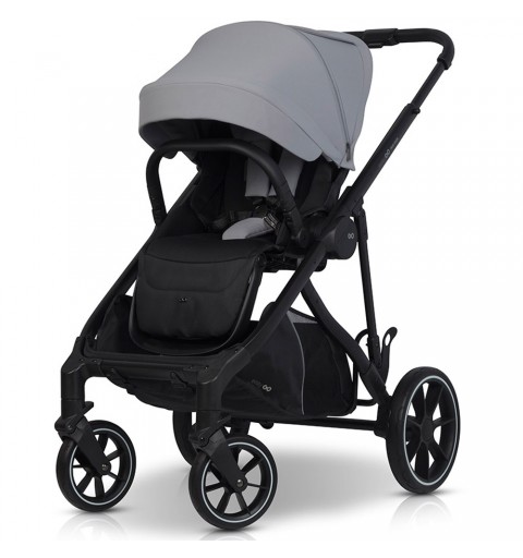 EasyGo Duoflex - rozwojowy wózek spacerowy | Cloudy Gray