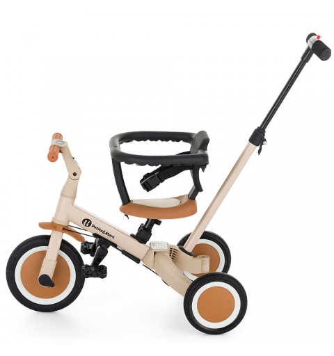 Petite & Mars Turbo - rowerek dziecięcy 5w1 | Desert Sand