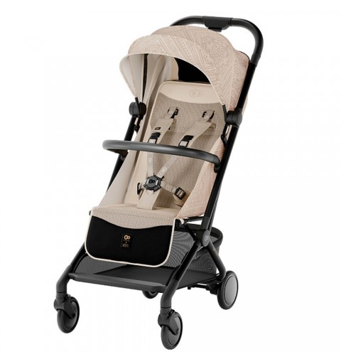 Kinderkraft Pilot 2 - lekki samolotowy wózek spacerowy do 22 kg | Bizuu Whisper Dune