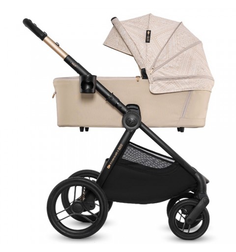 Kinderkraft Nea 2 - wózek wielofunkcyjny, zestaw 2w1 z opcją 3w1, 4w1 | Bizuu Whisper Dune