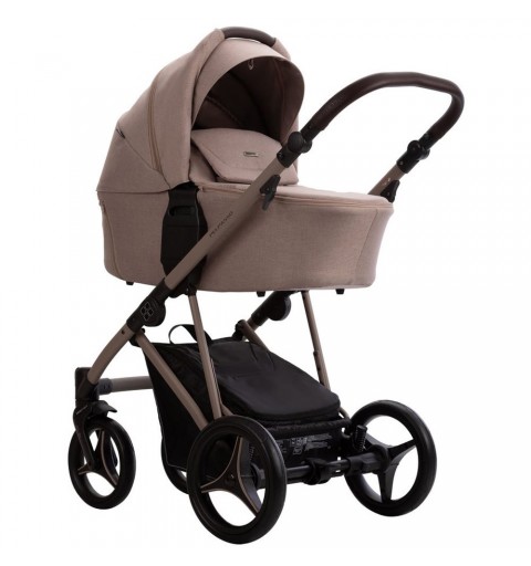Bebetto Pelpasso - wózek wielofunkcyjny, zestaw 2w1 z opcją 3w1, 4w1 | 02 Kaszmir