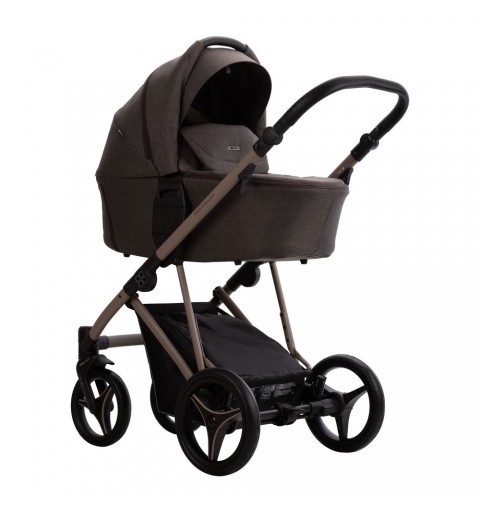 Bebetto Pelpasso - wózek wielofunkcyjny, zestaw 2w1 z opcją 3w1, 4w1 | 03 Kaszmir