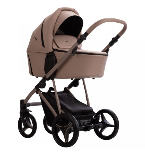 Bebetto Pelpasso Pro - wózek wielofunkcyjny, zestaw 2w1 z opcją 3w1, 4w1 | 01 Kaszmir