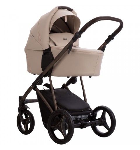 Bebetto Pelpasso Pro - wózek wielofunkcyjny, zestaw 2w1 z opcją 3w1, 4w1 | 02 Choco