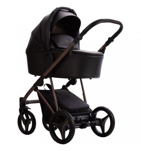 Bebetto Pelpasso Pro - wózek wielofunkcyjny, zestaw 2w1 z opcją 3w1, 4w1 | 03 Choco