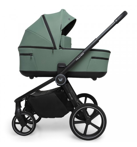 Muuvo Five - wózek wielofunkcyjny, zestaw 2w1 z opcją 3w1, 4w1 | Pine Green
