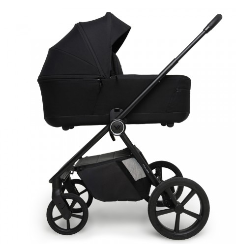 Muuvo ONE - wózek wielofunkcyjny, zestaw 2w1 z opcją 3w1, 4w1 | Negro