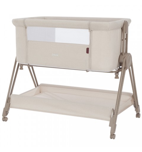 Carrello Gracia - łóżeczko dostawne  | Linen Beige