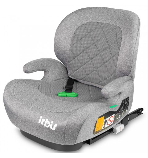 Caretero Irbis - podstawka z oparciem, podwyższenie dla dziecka | Grey Melange