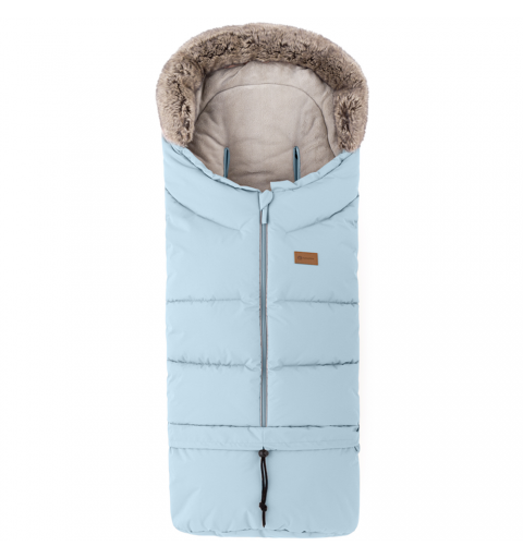 Petite&Mars Arctic - zimowy śpiwór, śpiworek do wózka, sanek, Uniwersalny 4w1 | Sky Whisper