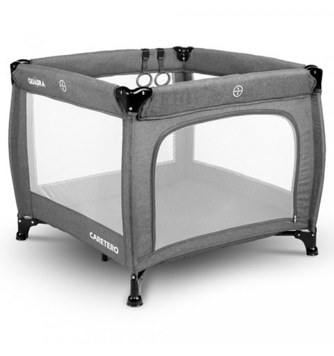 Caretero Quadra - kojec z uchwytami do nauki wstawania | Grey
