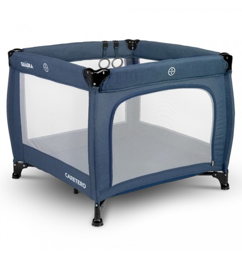 Caretero Quadra - kojec z uchwytami do nauki wstawania | Blue