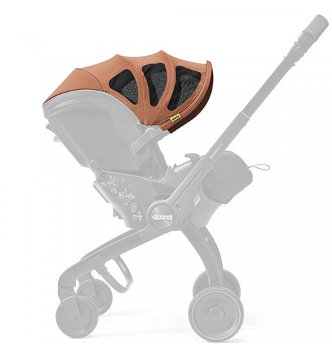 Doona - X Letni daszek do wózka/fotelika | Terracota