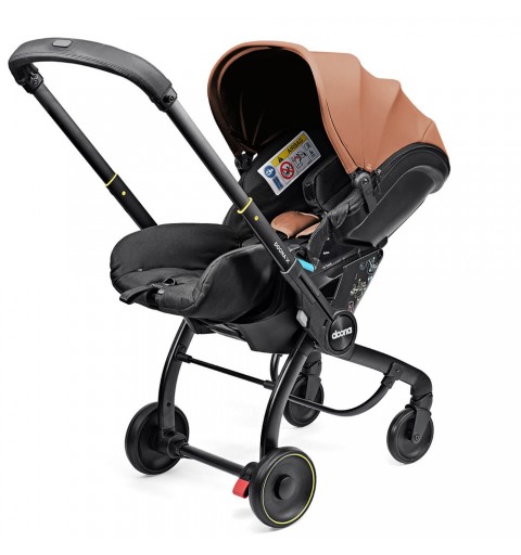 Doona X - Mobilny rozkładany fotelik samochodowy | Terracota