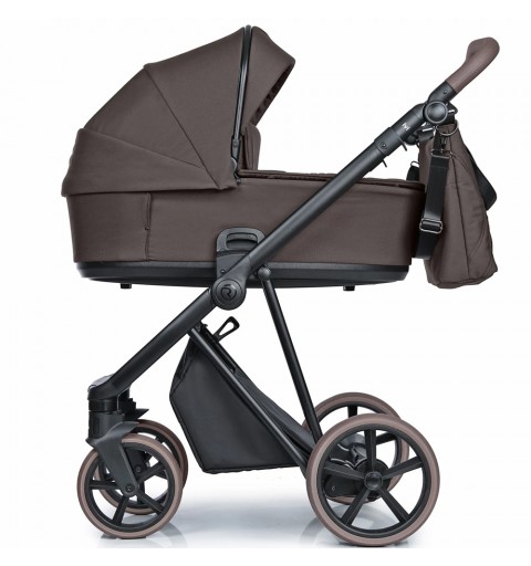 Roan IVI 2.0 Vintage - wózek wielofunkcyjny, zestaw 2w1 z opcją 3w1 i 4w1 | Turkish Coffee