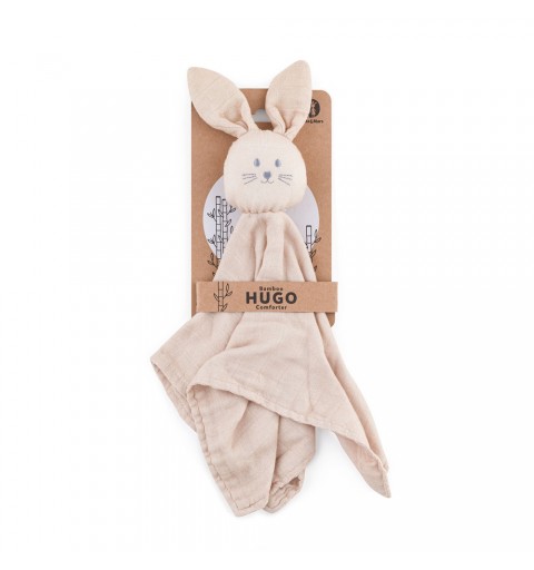 Petite&Mars Hugo - przytulanka z muślinu bambusowego | Desert Sand
