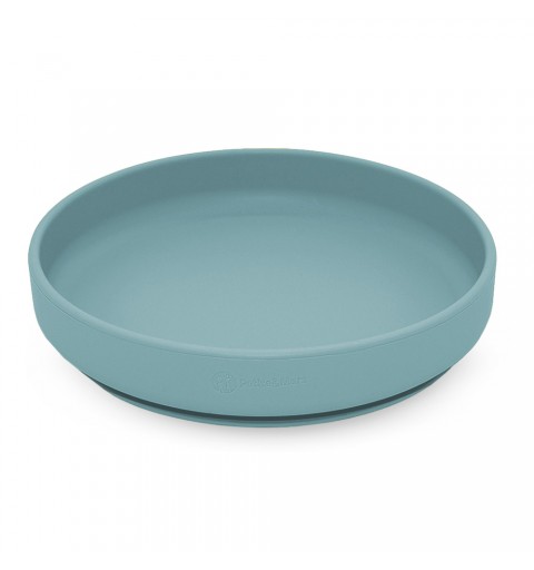 Petite&Mars Take&Match - silikonowy talerzyk z przyssawką 6m+ | Frosted Sky