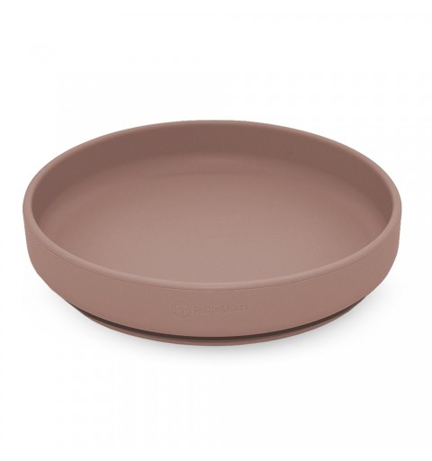 Petite&Mars Take&Match - silikonowy talerzyk z przyssawką 6m+ | Velvet Latte